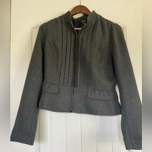 Wool blend jacket